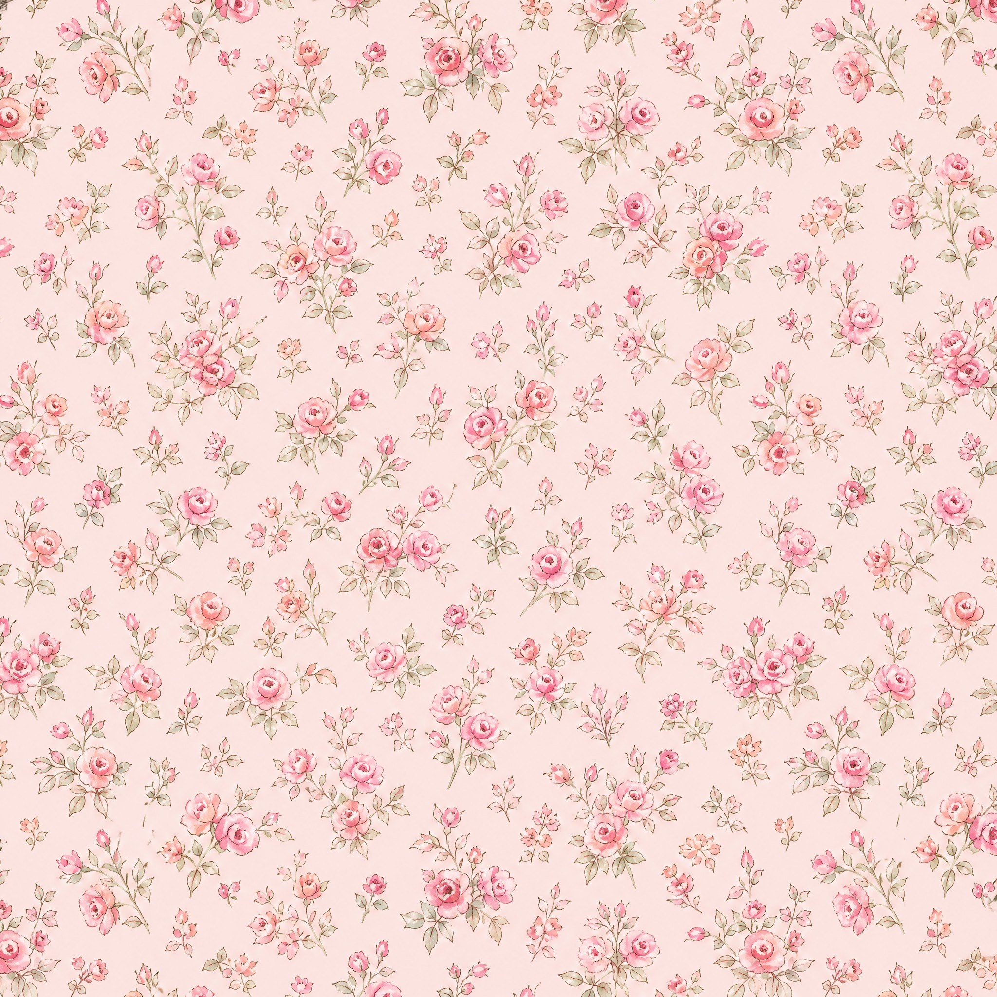 100% Cotton Digital Print Fabric - Five Floral Designs, 100 GSM, Width 145 CM