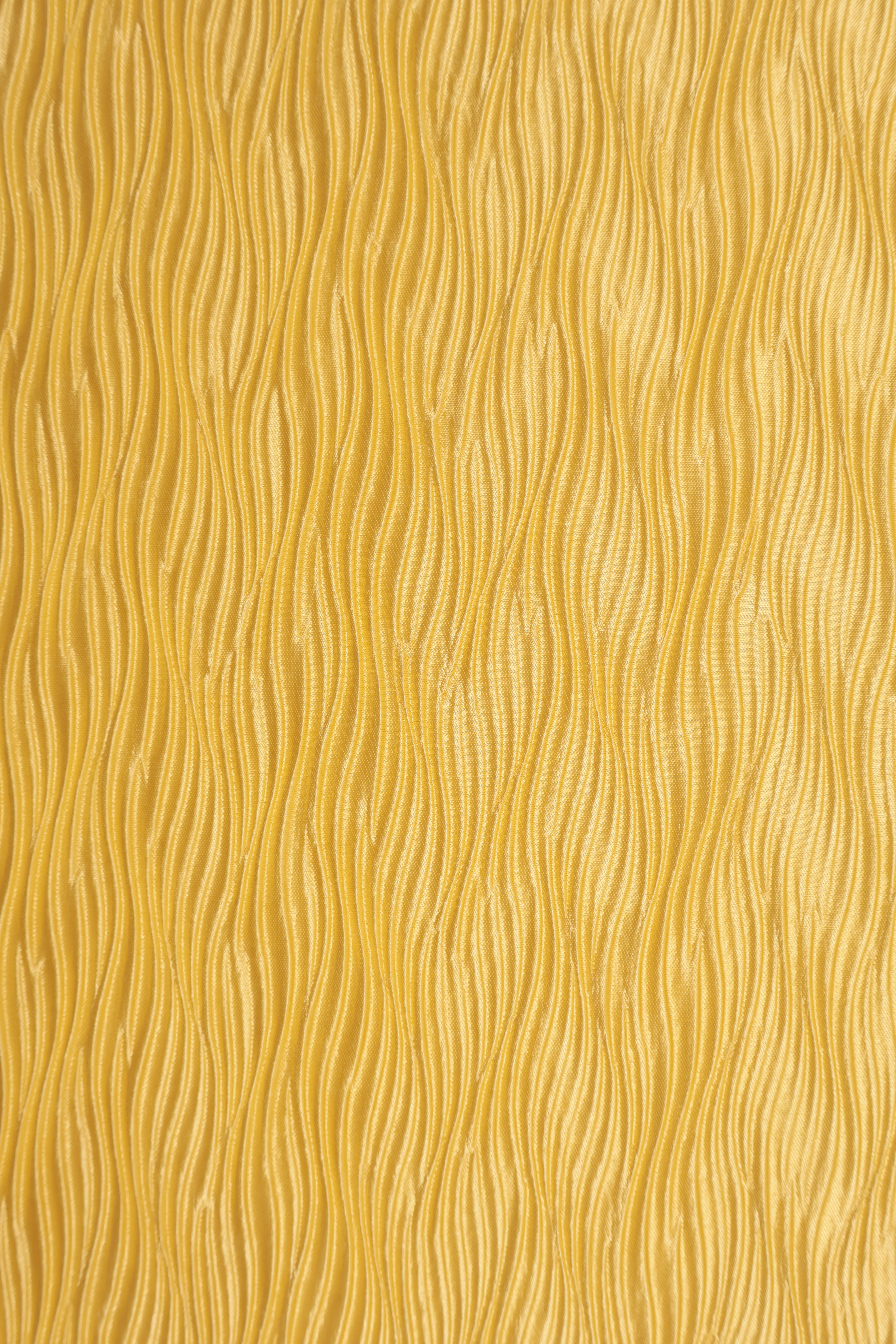 100% Polyester Crinkle Pleated Fabric - Colour Range, 145 GSM, Width 155 CM