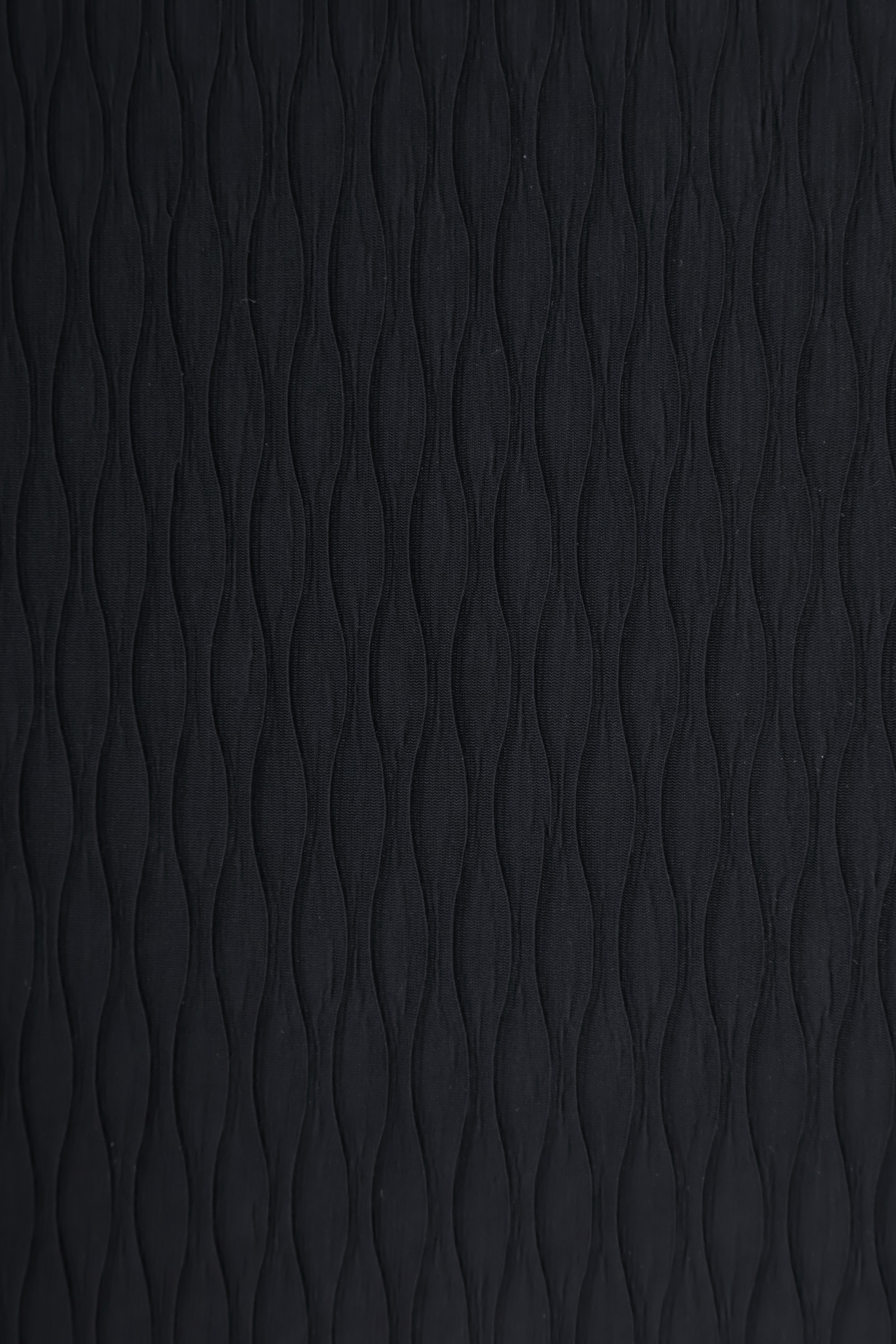 100% Polyester Crinkle Pleated Fabric - Colour Range, 145 GSM, Width 155 CM